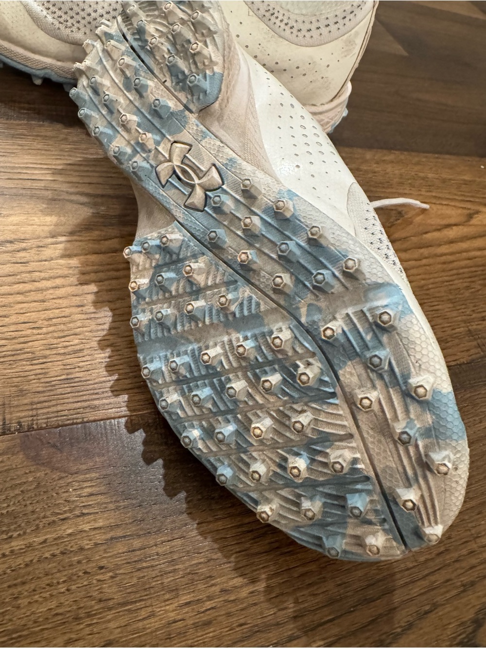 Under Armour Women's White Athletic Sneakers - Picture 2 of 4